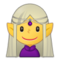 Woman Elf emoji on Samsung